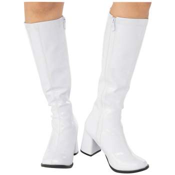 Rubies Womens White Boots (s) : Target