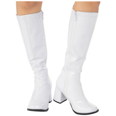 Rubies Womens White Boots (L)