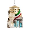 Kurt Adler Glass Ornament for Christmas Tree, Rome Cityscape - 3 of 4