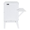 YOOCOZZ Wood Murphy Bed Cabinet with USB Charging and Movable Side Shelves - 4 of 4