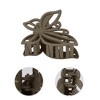 Unique Bargains Women's Elegant Butterfly Hair Clips 1.77"x1.50"x1.18" 3 Pcs - 3 of 3