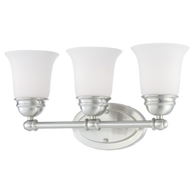 Thomas Lighting Bella 3 - Light Vanity in  Brushed Nickel