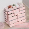 Whizmax 12 Dresser Drawer for Bedroom, Chest of Drawers, Wide Fabric Storage Drawer with Wood Tabletop for Kids Room, Closet, Hallway, Entryway - 4 of 4