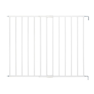 Toddleroo by North States Essential Stairway And Walkway Baby Gate - White -  24.5"- 40.5" Wide