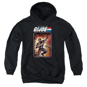 Boys’ G.I. Joe Snake Eyes Card Hooded Sweatshirt - 1 of 4