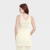 Women's Crochet-Style Sweater Tank - A New Day™ - 2 of 3