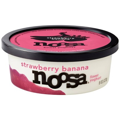 Noosa Strawberry Banana Indulgent Yogurt - 8oz