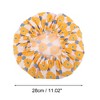 Unique Bargains Women's Flower Pattern Shower Cap 1 Pc - 2 of 3