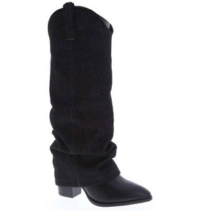 Women's Wo's Few Hearts Ago Slouchy Denim Boots - Top Guy - 1 of 1