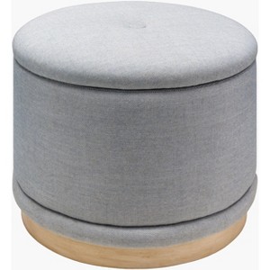 Mark & Day Rossi Modern Ottoman - 1 of 4