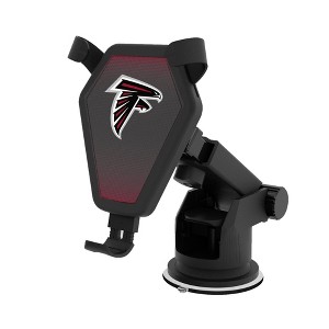Keyscaper Atlanta Falcons Linen 10-Watt Wireless Car Charger - 1 of 4