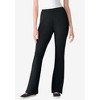 Woman Within Women's Plus Size Tall Stretch Cotton Bootcut Pant - 4 of 4