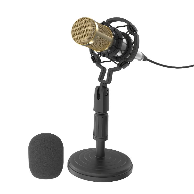 Tzumi ONAIR Reverb Pro Condenser Microphone - Black, 1 of 7