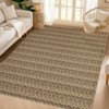 Indoor Modern Washable Soft Non Slip Area Rugs Contemporary Low Pile Floor Carpet for Bedroom Living Room Home Office - 2 of 4
