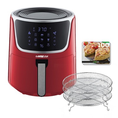 Salton Flip And Cook 3-in-1 Air Fryer, Grill & Dehydrator Silver : Target