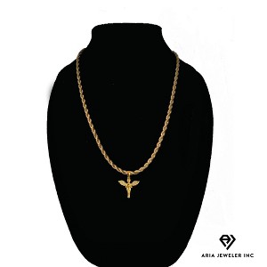 Aria Jeweler Chain with Golden Angel Pendant - 1 of 4