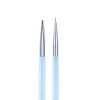 Unique Bargains Acrylic Nylon Gel Polish Dotting Painting Nail Art Liner Brushes Blue 1 Pc - 3 of 4