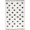 Cristo Berber Geometric Shag Indoor Area Rug - JONATHAN Y - 2 of 4