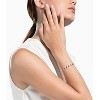Tennis Bracelets for Women White Gold Plated Diamond AAA+ Cubic Zirconia CZ Dainty Classic Adjustable Slider - 4 of 4