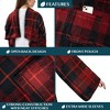 PAVILIA Fleece Wearable Blanket with Sleeves, Warm Cozy Soft Functional Lightweight Sleeved Throw Adults Men Women - 2 of 4