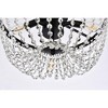 Elegant Lighting Kylie 16 inch flush mount in black - 4 of 4