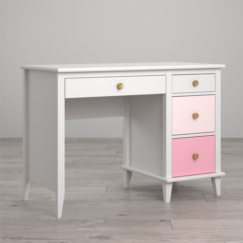 Little Seeds Monarch Hill Poppy Kids’ Desk with 2 Sets of Knobs, 4 of 10