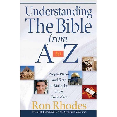 Understanding the Bible from A to Z - by  Ron Rhodes (Paperback)