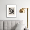 DirtyAngelFace This Must Be The Place Metal Framed Art Print - Deny Designs - 2 of 3