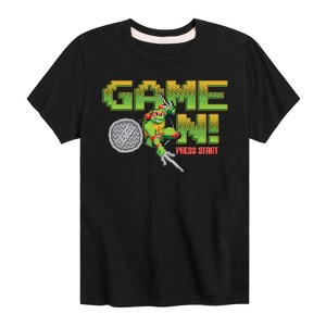 Boys' - Teenage Mutant Ninja Turtles - Game On Raph Short Sleeve Graphic T-Shirt - 1 of 4
