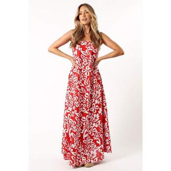 Petal and Pup Womens Soph Strapless Maxi Dress
