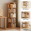 SKRAN Rotating Bookshelf, 360° Display And Spinning Bookshelf, Rotating Bookshelf Tower for Bedroom, Home - 4 of 4