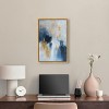 Art Remedy Morning Dew Blue Abstract Wall Art Framed - 2 of 4