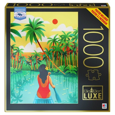 Photo 1 of Big Ben Luxe Polynesian Paddle Jigsaw Puzzle - 1000pc