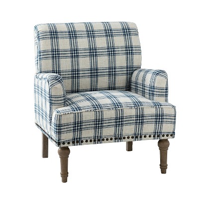 Asti Farmhouse Armchair | Karat Home-Navy
