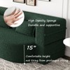 Dexmalle Modern Cloud Shape Convertible Sleeper Sofa Bed with 2 Pillows,Living Room - 4 of 4