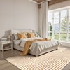 Lahome Abstract Washable Rugs Non Slip Soft Living Room Rugs Ultra-Thin Rainbow Bedroom Rug Non Skid Rug Backing Accent Carpet for Room Office - 2 of 4