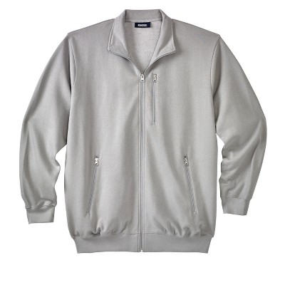 KingSize Men's Big & Tall Full-Zip Fleece Jacket