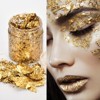 Unique Bargains Gold Foil Flakes for Nail Resin Crafts Painting Candle Making - 4 of 4