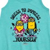 - Despicable Me Minions - Dress To Impress Yourself Graphic Sleeveless Aline Dress - 2 of 3