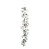 Transpac Artificial 60 in. White Christmas Frosted Pine Garland - 2 of 4