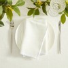 Villeroy & Boch - Classic Embroidered Border Napkins, Set of 6 -18x18 -White - 2 of 4