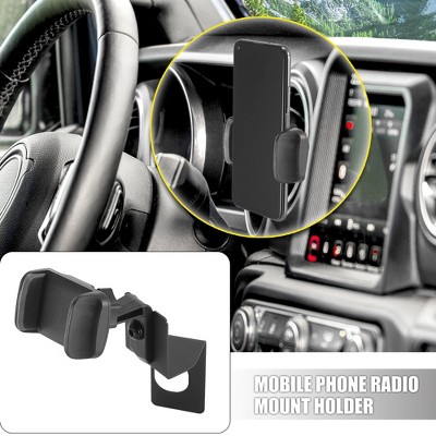 Unique Bargains Phone Holder Mount Kit For Jeep Wrangler Jl Jlu For