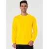 Lars Amadeus Men's Regular Fit Long Sleeve Round Neck Pullover Sweatshirt - 2 of 4