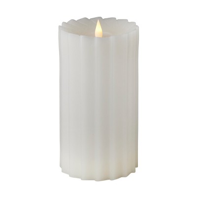 Seasonal LLC Sutton Fluted Motion Flameless Candle