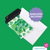 Big Dot of Happiness Shamrock St. Patrick’s Day Coffee Cup Gift Card Holders with Envelopes, Saint Paddy’s Day Latte Luck, Nifty Gifty Pack, Set of 8 - 3 of 4
