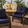 Outdoor Deep Seat Sunbrella Fabric Cushion Set - 3 of 4