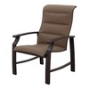 Courtyard Casual Madison Padded-Sling Dining Chair  Alum frame in powder coating Padded Textiline Sling - 4 of 4