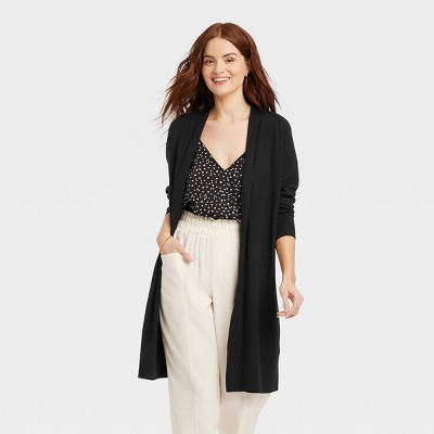 Women's Long Layering Duster Cardigan - A New Day™ Camel Xl : Target