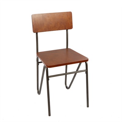 hairpin wood chair