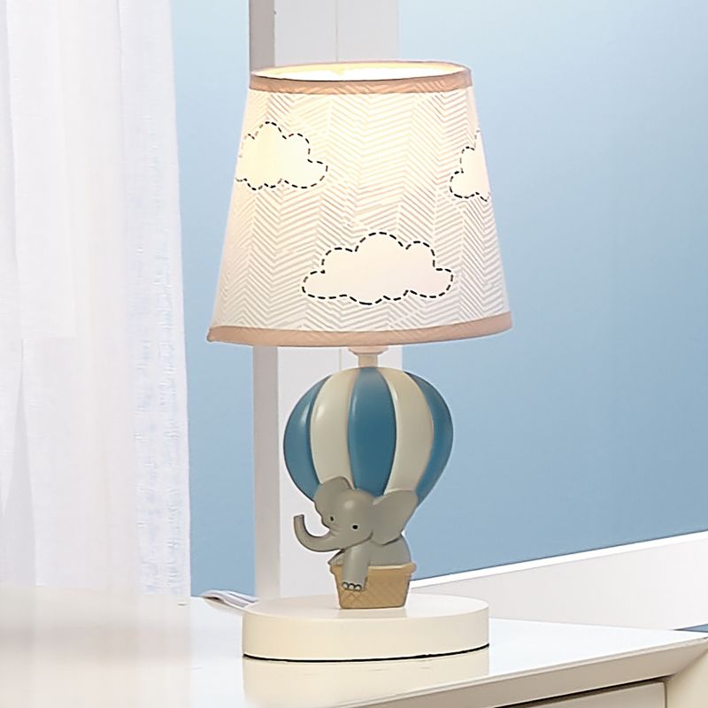 Bedtime Originals Up Up & Away Hot Air Balloon Nursery Lamp with Shade and Bulb, 3 of 5
